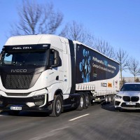 Camion hydrog&egrave;ne : deux Iveco S-eWay Fuel Cell pour BMW