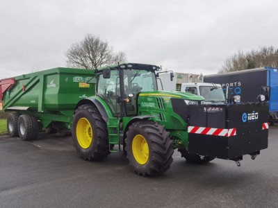 Rétrofit : un tracteur agricole à hydrogène pour Charier