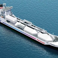 Kawasaki lance la construction d'un nouveau g&eacute;ant des mers &agrave; hydrog&egrave;ne