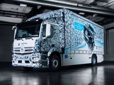 Après de gros retards, KEYOU déploie son premier camion 18 tonnes à moteur hydrogène