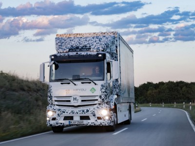 Les camions à moteur hydrogène deux fois moins bruyants que leurs homologues diesel