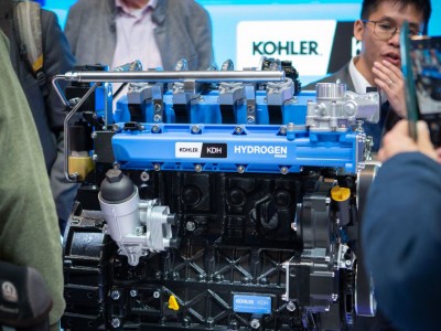 Kohler dévoile un moteur hydrogène pour l'agriculture