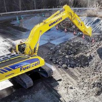 Au Japon, Komatsu valide sa pelle &agrave; pile &agrave; hydrog&egrave;ne