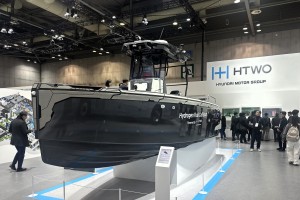 Le bateau hydrog&egrave;ne de Hyundai fait sensation &agrave; la World Hydrogen Expo 2025
