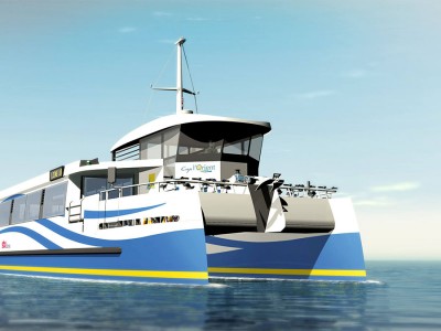 Lorient valide la construction d'un bateau-bus à hydrogène