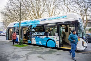 Lorient re&ccedil;oit son premier bus &agrave; hydrog&egrave;ne