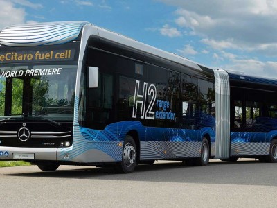 Bus électrique Mercedes à prolongateur hydrogène : c'est pour bientôt ! 