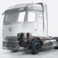 Mercedes pr&eacute;pare le d&eacute;ploiement de 100 nouveaux camions &agrave; hydrog&egrave;ne : la premi&egrave;re livraison est act&eacute;e