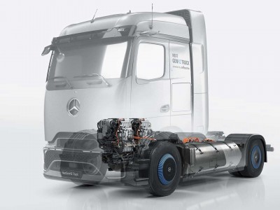 Dascher va tester la nouvelle g&eacute;n&eacute;ration de camion hydrog&egrave;ne de Mercedes