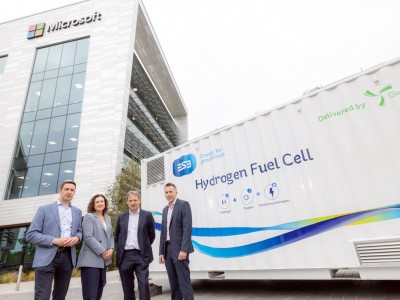 En Europe, Microsoft mise sur l'hydrogène vert pour alimenter ses serveurs