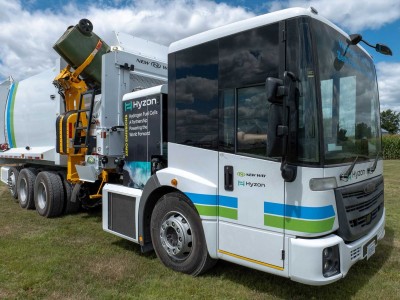 Benne à ordures hydrogène : Hyzon et New Way débutent leurs premiers tests clients