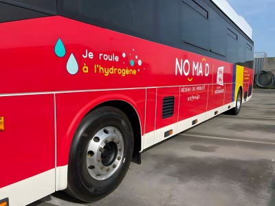 Rétrofit hydrogène : en Normandie, l'autocar de Transdev obtient son homologation