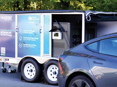 Voiture &eacute;lectrique : avec ce superchargeur &agrave; hydrog&egrave;ne, Nuvera veut simplifier la charge