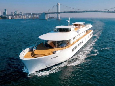 Con&ccedil;u avec Toyota, ce yacht &agrave; hydrog&egrave;ne de 48 m&egrave;tres naviguera dans la baie de Tokyo d&egrave;s 2027
