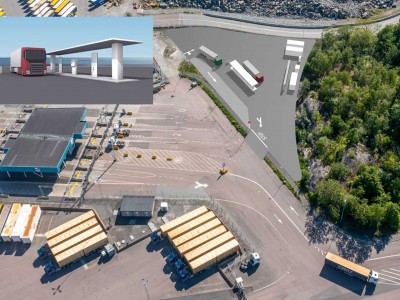 Suède : une station hydrogène pour le port de Goteborg