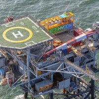 Cette plateforme en mer produit &agrave; la fois du gaz et de l'hydrog&egrave;ne vert, une premi&egrave;re mondiale