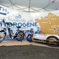 Ce vélo va traverser la France avec un kilo d'hydrogène