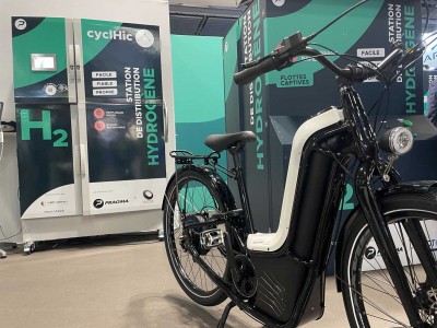 Vélo hydrogène : Pragma dégaine son offre de stations