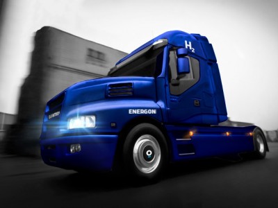 L'allemand Quantron dévoile un camion à pile à combustible