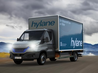 Le fourgon à hydrogène de Quantron rejoint la flotte d'Hylane