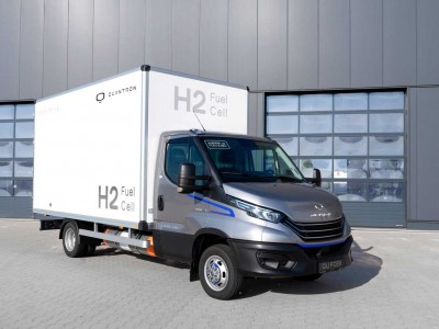 Utilitaire : Quantron présente un Iveco Daily à hydrogène