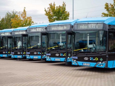 En Allemagne, Rebus réceptionne 52 bus à hydrogène Solaris