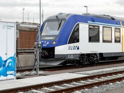 A Francfort, RMV présente son premier train à hydrogène