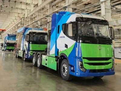 La Chine renforce sa flotte de poids lourds &agrave; hydrog&egrave;ne