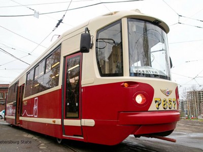 Un tramway à hydrogène en test à Saint-Pétersbourg