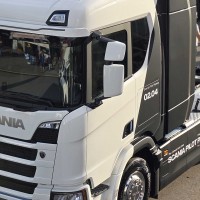 Scania présente son premier poids lourd à hydrogène
