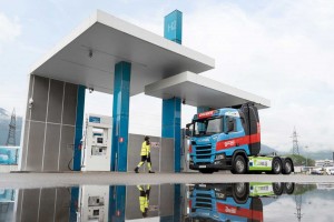 Jusqu'&agrave; 1000 km avec un plein... Scania teste son camion &agrave; pile hydrog&egrave;ne en conditions r&eacute;elles
