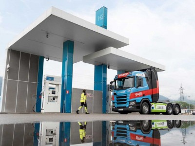 Jusqu'&agrave; 1000 km avec un plein... Scania teste son camion &agrave; pile hydrog&egrave;ne en conditions r&eacute;elles