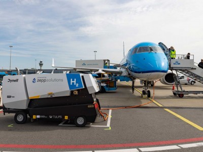 Pour alimenter ses avions, l'aéroport de Schiphol teste un générateur à hydrogène