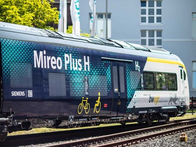 Train à hydrogène : première sortie pour le Siemens Mireo Plus H