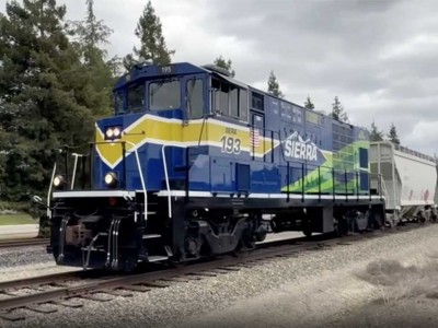 Sierra Northern teste avec succès une locomotive de manoeuvre à hydrogène