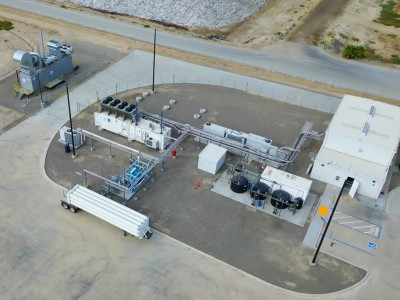 Hydrog&egrave;ne vert : la plus grande centrale des Etats-Unis entre en service