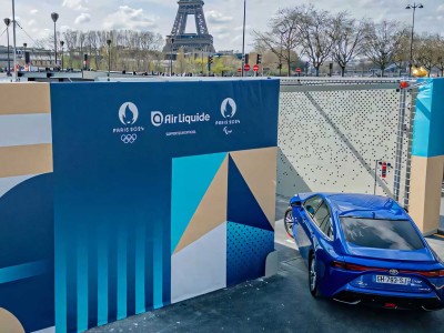 Au coeur de Paris, la station hydrogène de l'Alma reprend du service