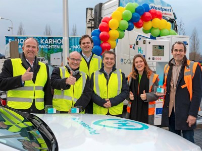 Cette petite voiture a parcouru 2488 kilomètres avec moins de 1 kg  d'hydrogène