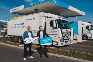 Une nouvelle station hydrog&egrave;ne pour poids lourds entre en service &agrave; Hanovre