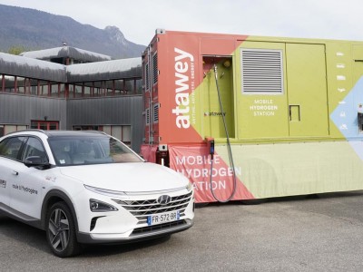 Atawey lance sa première station hydrogène mobile