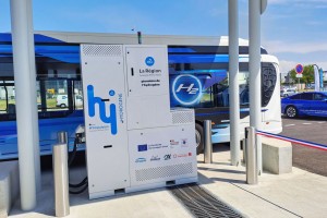 L'a&eacute;roport de Lyon-Saint Exup&eacute;ry inaugure sa station hydrog&egrave;ne