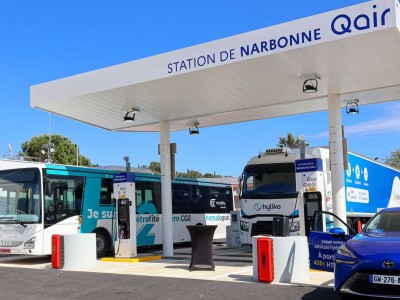 Qair inaugure une station hydrog&egrave;ne strat&eacute;gique &agrave; Narbonne