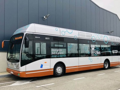 A Bruxelles, la STIB teste son premier bus à hydrogène