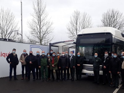 Bus à hydrogène : la RATP lance une nouvelle expérimentation avec Caetano et Toyota