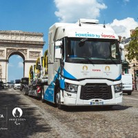 Le premier camion &agrave; hydrog&egrave;ne Toyota roule &agrave; Paris