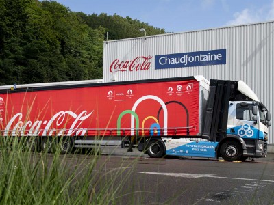 Coca-Cola roule à l'hydrogène avec Toyota