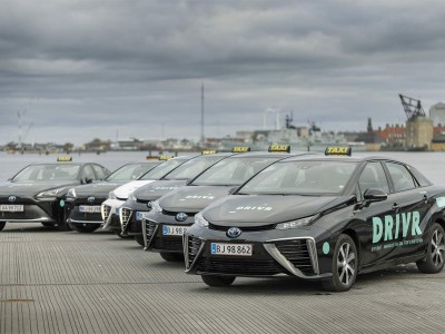 Une flotte de taxis à hydrogène pour Copenhague