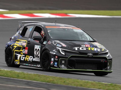 A hydrogène liquide, la Toyota Corolla GR H2 cartonne aux 24 Heures de Fuji
