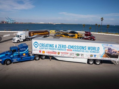 Toyota et Kenworth lancent en Californie un nouveau camion à pile à combustible