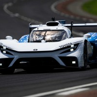 24 Heures du Mans en images : l'impressionnante Hypercar &agrave; hydrog&egrave;ne liquide de Toyota prend la piste